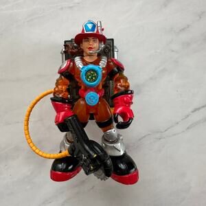 Rescue Heroes Wendy Waters Fisher Price Vintage Figure Firefighter Backpack